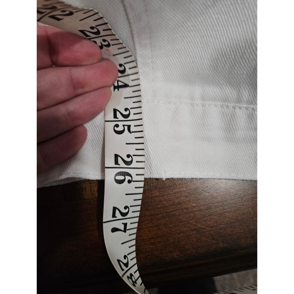 University of Virginia UVA Cavaliers Women's White Jean Jacket Wa Hoo Wa Size M - Picture 8 of 8